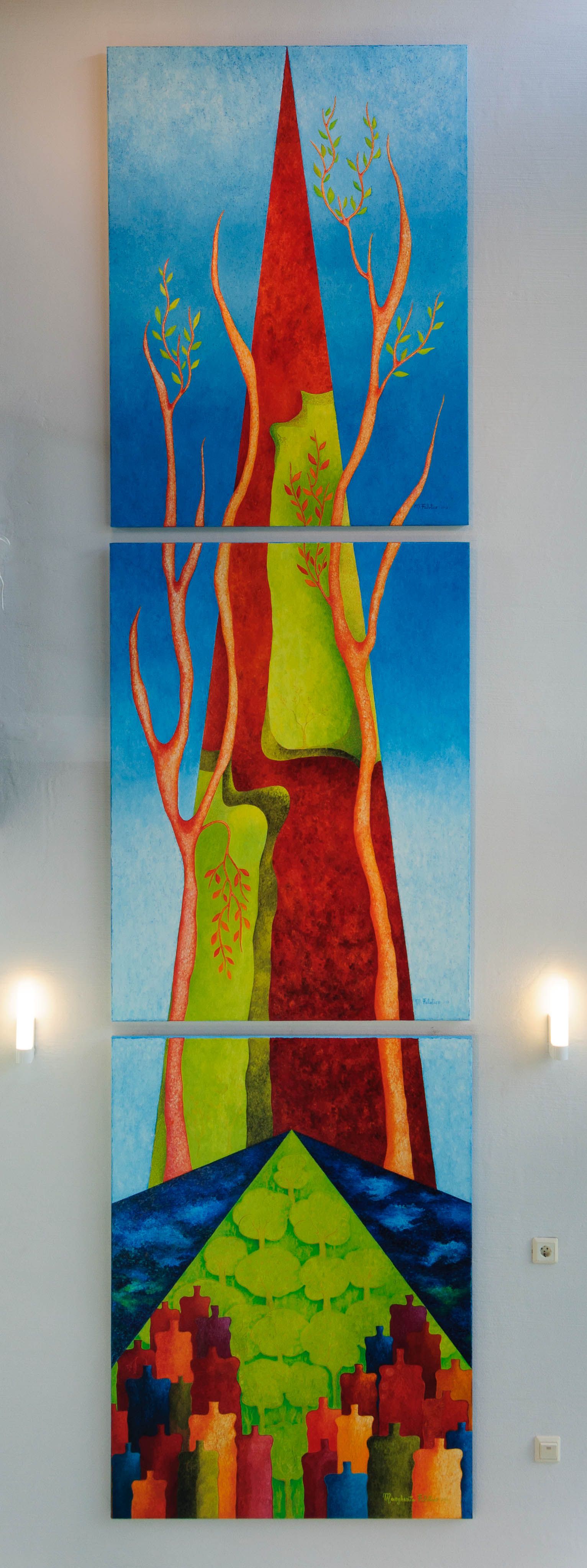 TRIANGOLAZIONE by Margherita Falotico 